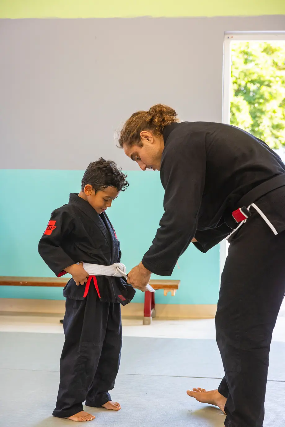 Holmes Jiu Jitsu graduation and training